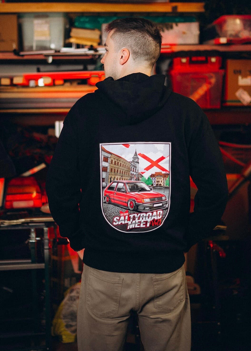 Mikina unisex - SRM vol.1 — XL / Černá