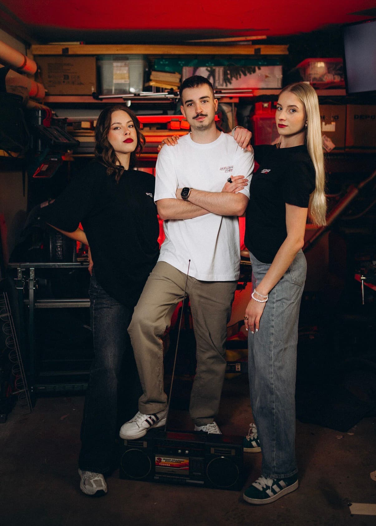 Tričko Unisex - SRM vol.1 — M / Černá